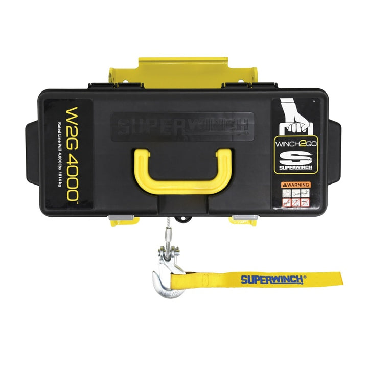 Superwinch 4000 LBS 12V DC 3/16in x 50ft Steel Rope Winch2Go Steel Rope - Bull Strap