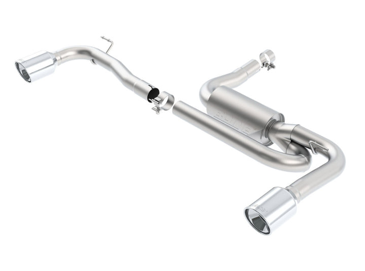 Borla 11-12 Mini Cooper Countryman S 1.6L 4 cyl SS Exhaust (REAR SECTION ONLY) - Bull Strap