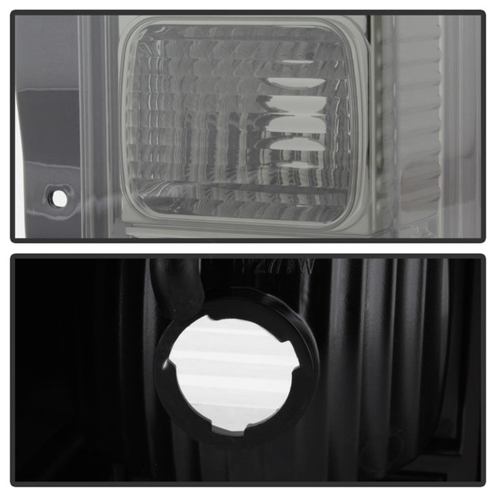 xTune Hummer H3 06-09 ( Non H3T ) LED Tail Lights Smoke ALT-ON-HH306-LED-SM - Bull Strap