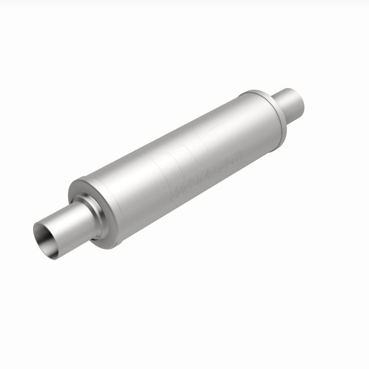MagnaFlow Muffler Mag SS 14X4X4 2X2 C/C - Bull Strap