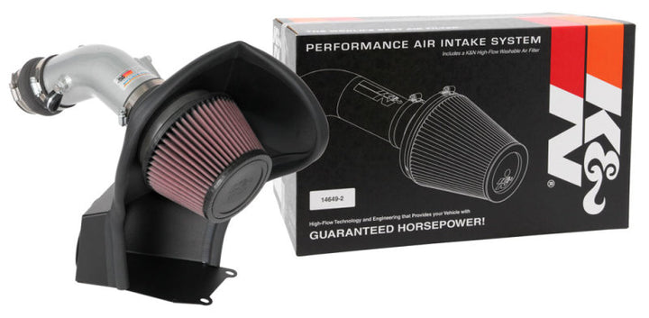 K&N 19-20 Toyota Corolla L4-2.0L Typhoon Short Ram Intake - Bull Strap