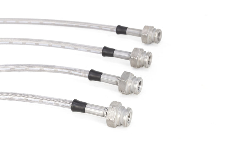 Goodridge 12-15 Honda Civic Si / 13-15 Acura ILX 2.4L (Lrg Disc) Stainless Steel Brake Line Kit - Bull Strap