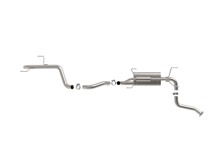 aFe 2025 Toyota 4Runner GT Series Hi-Tuck 2-1/2in 409 SS Cat-Back Exhaust - Bull Strap