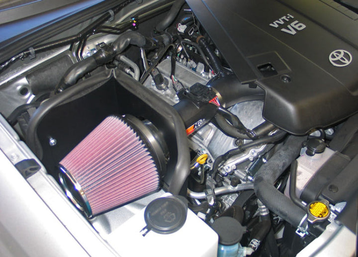 K&N 05-10 Toyota Tacoma V6-4.0L AirCharger Performance Intake - Bull Strap