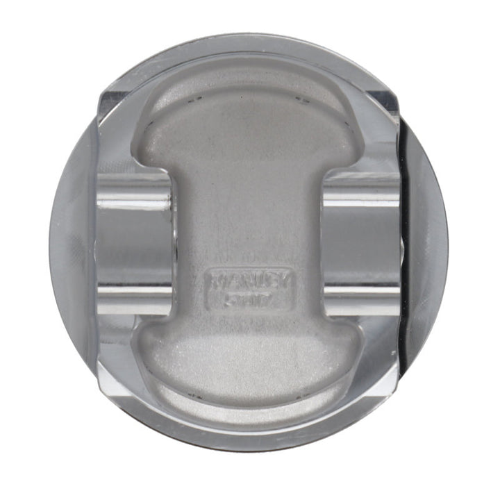 Manley Ford 2.3L EcoBoost 87.5mm STD Size Bore 9.5:1 Dish Extreme Duty Piston Set - Bull Strap