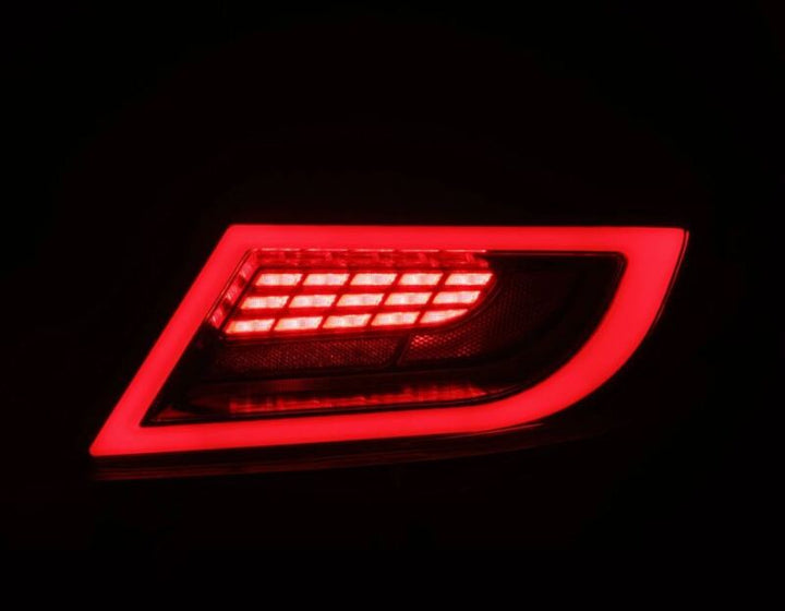 AlphaRex 22-24 Toyota GR86 LUXX LED Taillights Vivid Red - Bull Strap