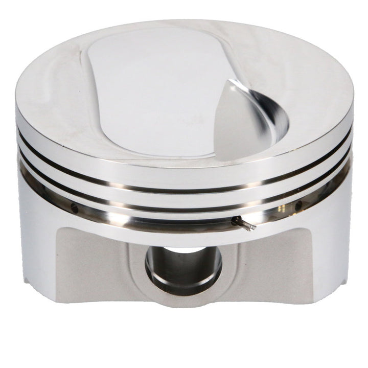 JE Pistons GM 502 Replacement 4.470 Bore 8.7-9.6:1 Comp Ratio 1cc Dome Pistons - Set of 8 - Bull Strap