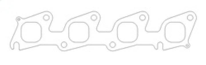 Cometic Nissan KA24DE 91-98 Exhaust .030 inch MLS Head Gasket 1.575 inch SQUARE Port - Bull Strap