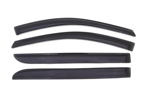 AVS 08-10 Honda Odyssey Ventvisor Outside Mount Window Deflectors 4pc - Smoke - Bull Strap