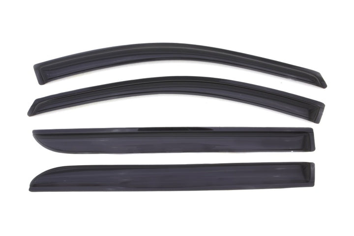 AVS 08-10 Honda Odyssey Ventvisor Outside Mount Window Deflectors 4pc - Smoke - Bull Strap