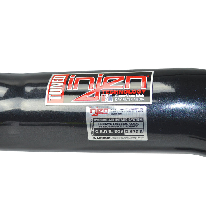 Injen 06-09 Civic Si Coupe & Sedan Black Cold Air Intake - Bull Strap