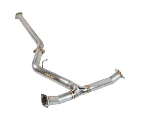 Remark 2022+ Subaru WRX Mid-Pipe Kit (Non-Resonated) - Bull Strap