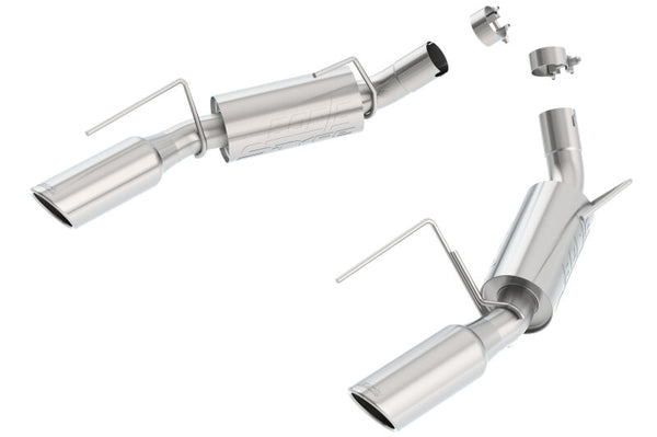 Borla 05-09 Mustang GT 4.6L V8 SS Aggressive Exhaust (rear section only) - Bull Strap