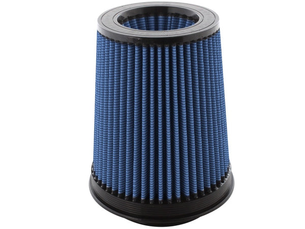 aFe MagnumFLOW Air Filter Pro 5R 5in F x 7in B (INV) x 5.5in T (INV) x 8in H - Bull Strap