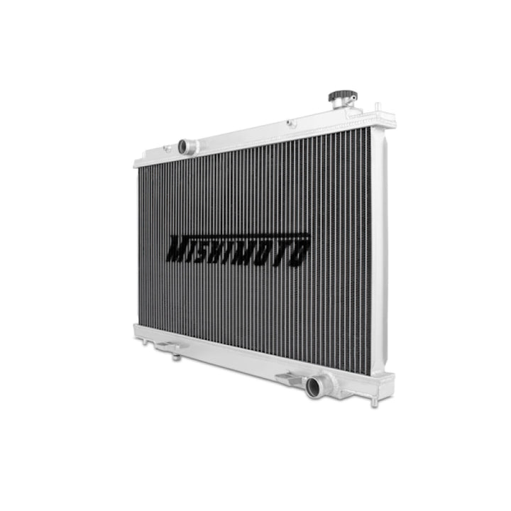 Mishimoto 04-08 Nissan Maxima Manual Aluminum Radiator - Bull Strap