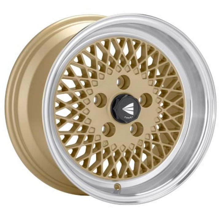 Enkei92 Classic Line 15x7 38mm Offset 4x114.3 Bolt Pattern Gold Wheel - Bull Strap