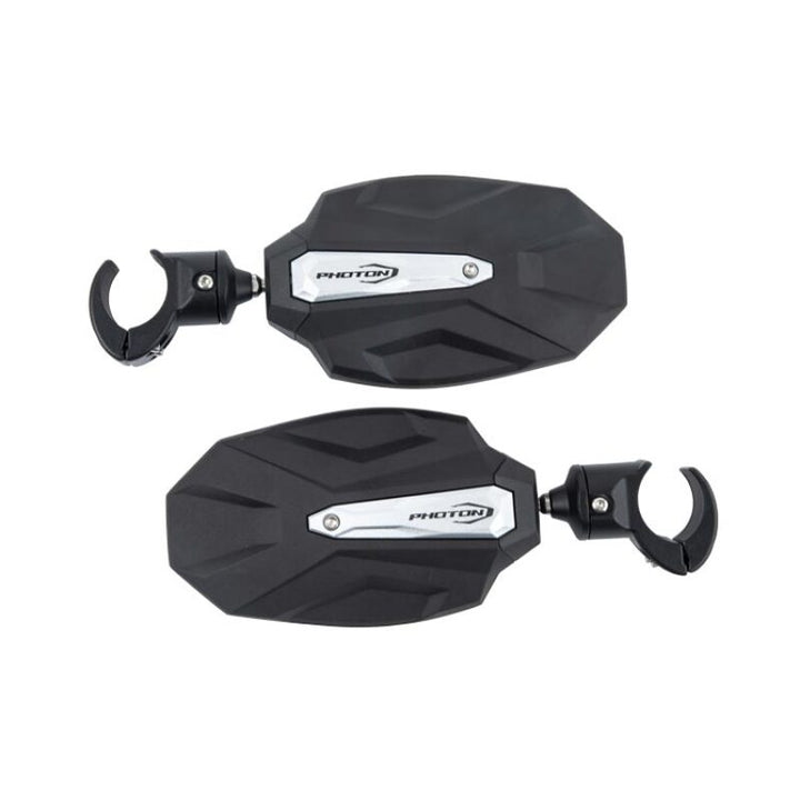 Seizmik 24+  Polaris/Cam-am/Honda/Kaw Photon Sideview Mirror Adj. 1.75-2 in. ROP -Pair - Bull Strap