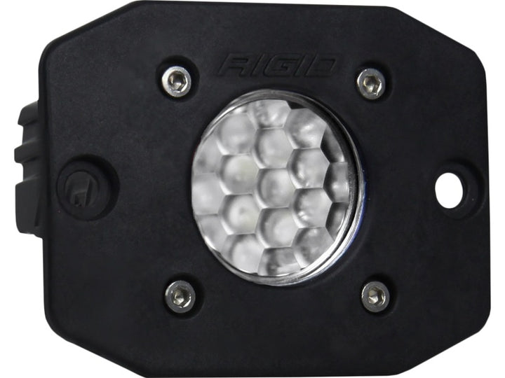 Rigid Industries Ignite Diffused - FM - Black - Bull Strap