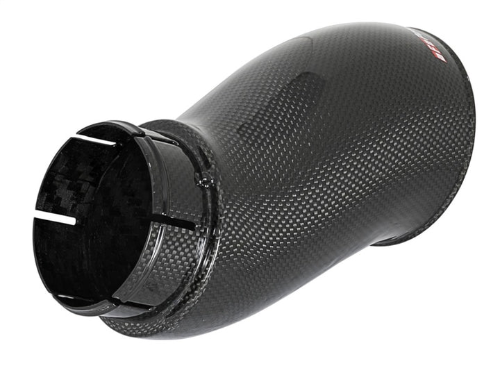 aFe Momentum GT Carbon Fiber Dynamic Air Scoop 15-18 Dodge Challenger V6-3.6L/V8-5.7L/6.4L HEMI - Bull Strap