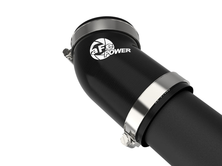 aFe 22-23 Ford Explorer BladeRunner Aluminum Hot and Cold Charge Pipe Kit - Blk - Bull Strap