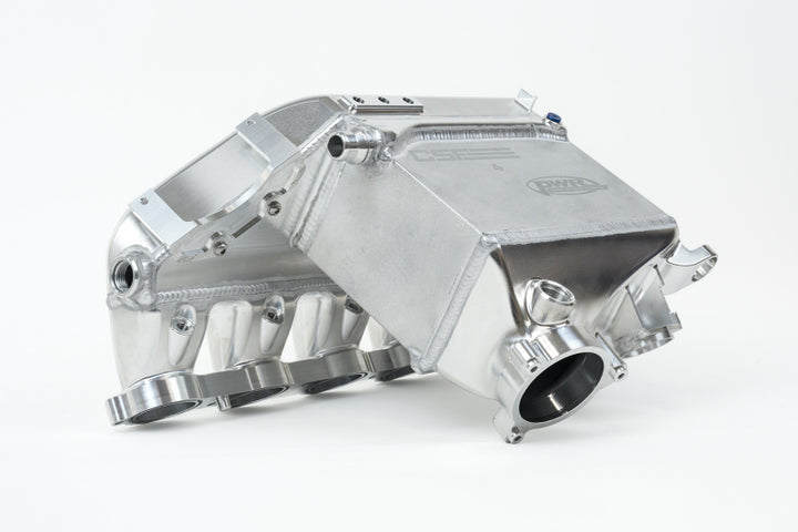 CSF BMW M2/M3/M4 S58 Comp & Non-Comp (G8X) Charge-Air Cooler Manifold - Raw Billet - Bull Strap