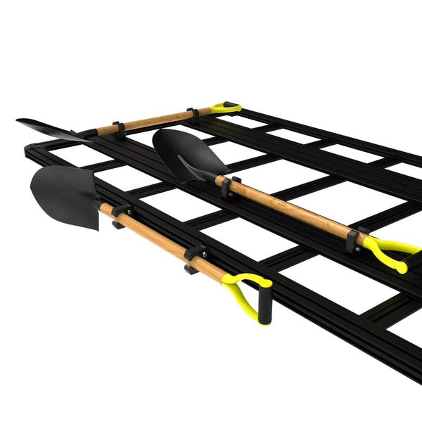 KC HiLiTES Platform One Quick Fist Roof Rack Mount (Does Not Include Rack) - Bull Strap