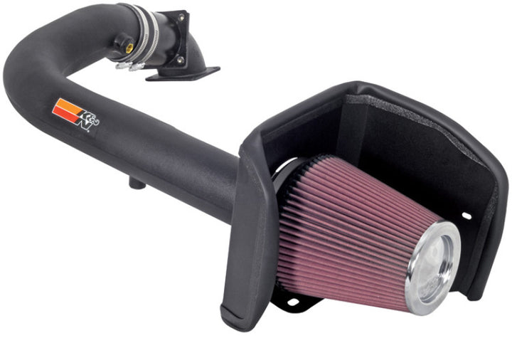 K&N 04 Ford F150 V8-5.4L Performance Intake Kit - Bull Strap