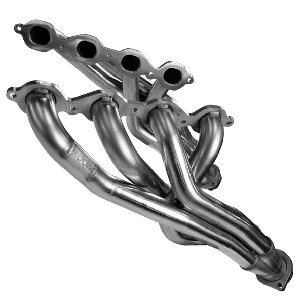 Kooks 19-22 Chevrolet Silverado 1500 6.2L 1-7/8 x 3 Header & Green Catted Y-Pipe Kit - Bull Strap