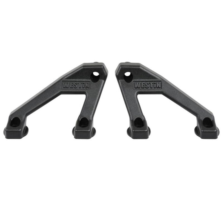 Westin 18-20 Jeep Wrangler / 2020 Gladiator LED Cowl Mount - Textured Black - Bull Strap