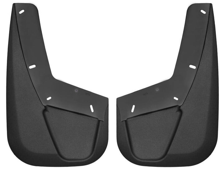 Husky Liners 07-12 GM Tahoe/Suburban/Yukon/Escalade Custom-Molded Front Mud Guards (w/o Power Steps) - Bull Strap
