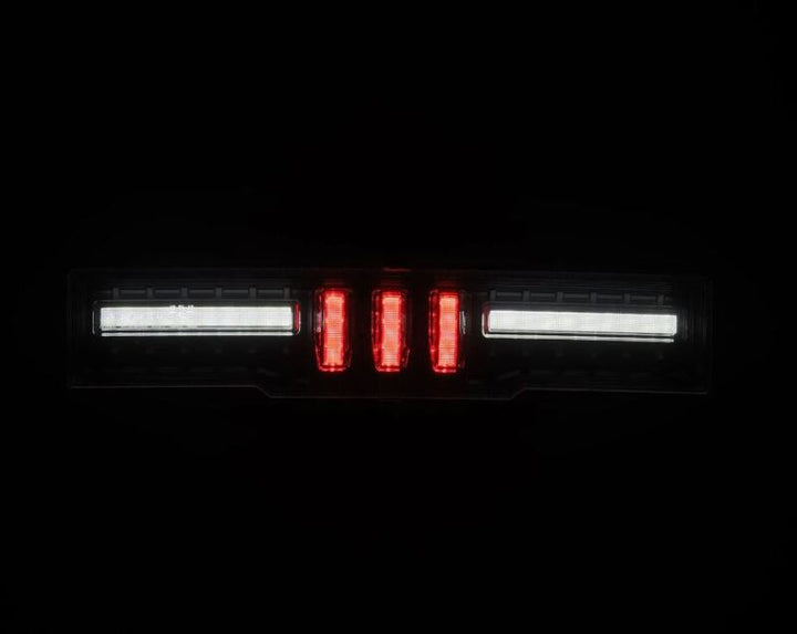 AlphaRex 21-24 Toyota GR86 / 21-24 Subaru BRZ NOVA-Series Prismatic LED Fourth Brake Light Blk Smoke - Bull Strap