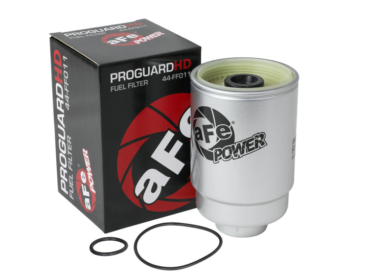 aFe ProGuard D2 Fluid Filters Fuel F/F FUEL GM Diesel Trucks 01-12 V8-6.6L (td) - Bull Strap