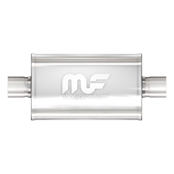 MagnaFlow Muffler Mag SS 14X5X8 2.5X2.5 C/C - Bull Strap
