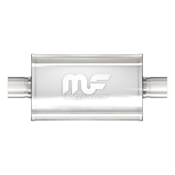 MagnaFlow Muffler Mag SS 14X5X8 2.5X2.5 C/C - Bull Strap