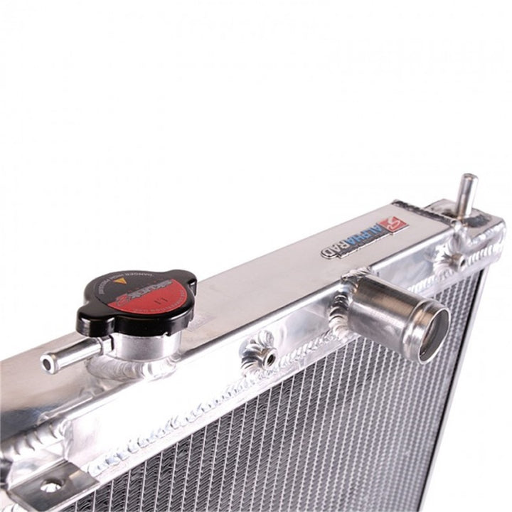 Skunk2 Alpha Series 88-91 Honda CRX/Civic Radiator (Full Size) (Dual Core) (Manual Trans.) - Bull Strap