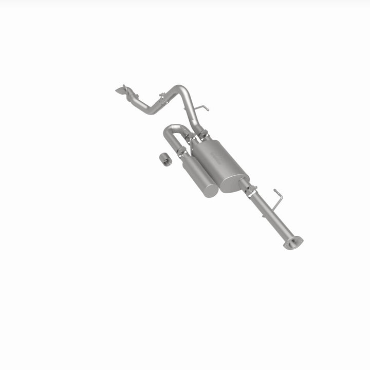 MagnaFlow Stainless Overland Cat-Back Exhaust 16-21 Toyota Tacoma - Bull Strap