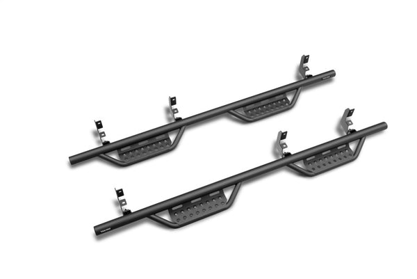 N-Fab RS Nerf Step 18-21 Jeep Wrangler JL (2 Door) - Crew Cab - Tex. Black - Bull Strap
