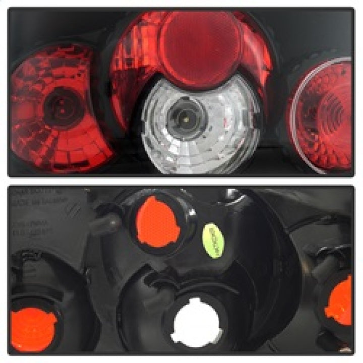 Spyder Toyota Corolla 93-97 Euro Style Tail Lights Black ALT-YD-TC93-BK - Bull Strap