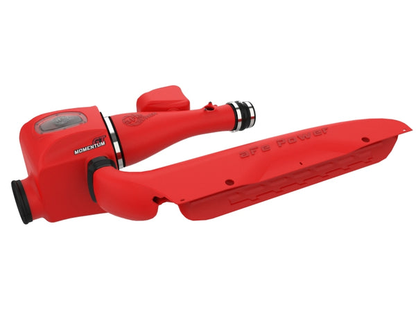 aFe 16-23 Toyota Tacoma V6 3.5L Momentum GT Red Edition Cold Air Intake System w/ Pro DRY S Filter - Bull Strap
