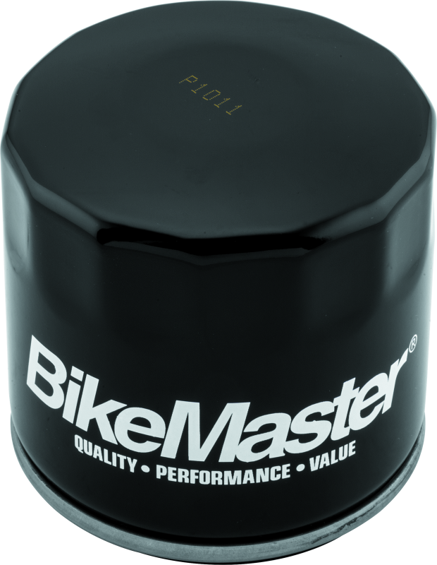 BikeMaster Cagiva BM-153 Oil Filter - Black - Bull Strap