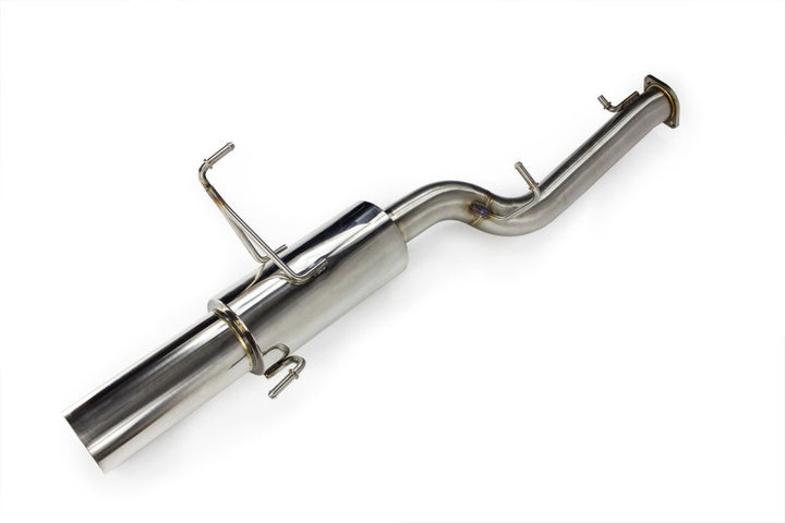 ISR Performance Series II - GT Single Exhaust System - Resonated - 95-98Nissan 240sx (S14) - Bull Strap