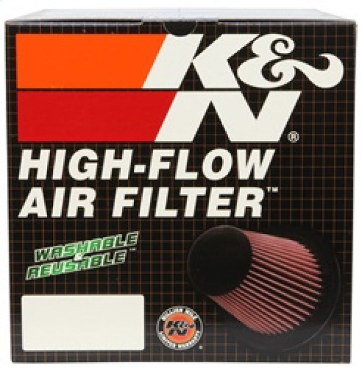 K&N Universal Clamp-On Air Filter 6in FLG / 7-1/2in B / 5in T / 6-1/2in H - Bull Strap
