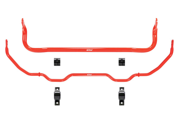 Eibach Front & Rear Sway Bar Set 17-20 Tesla Model 3 AWD/RWD - Bull Strap