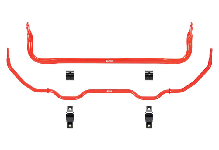 Eibach Front & Rear Sway Bar Set 17-20 Tesla Model 3 AWD/RWD - Bull Strap