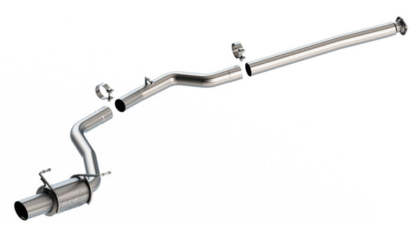 Borla 22-24 Subaru WRX ATAK Cat Back Exhaust - Bull Strap