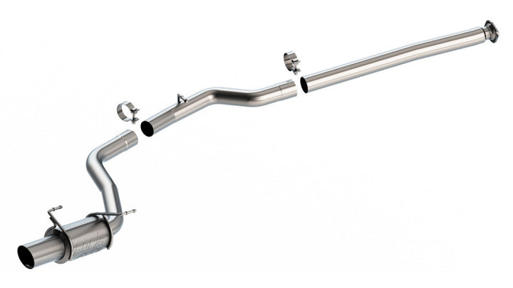 Borla 22-24 Subaru WRX ATAK Cat Back Exhaust - Bull Strap