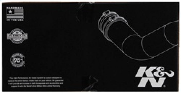K&N 11-12 Dodge Challenger/Charger / 11-12 Chrysler 300 3.6L V6 AirCharger Performance Intake - Bull Strap