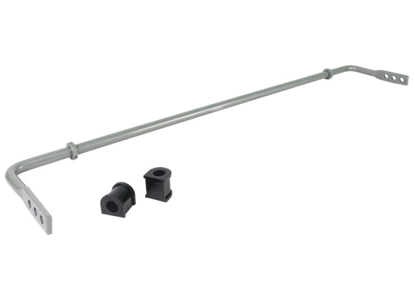 Whiteline 89-98 Miata NA / 98-04 NB Rear 16mm Swaybar Heavy duty Blade adjustable - Bull Strap