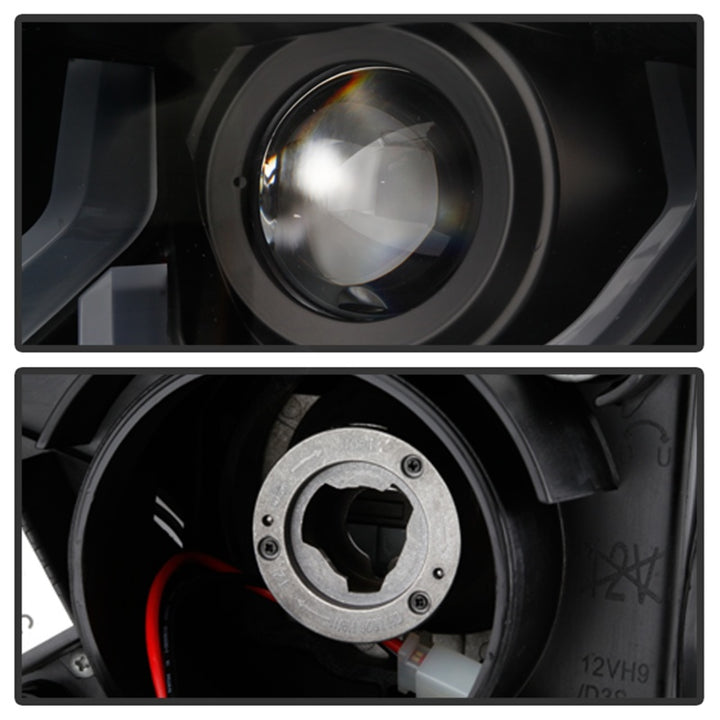 Spyder 14-19 Chevrolet Impala Proj Headlights Low Beam/High Beam H9 Inc - Black PRO-YD-CHIP14-LB-BK - Bull Strap
