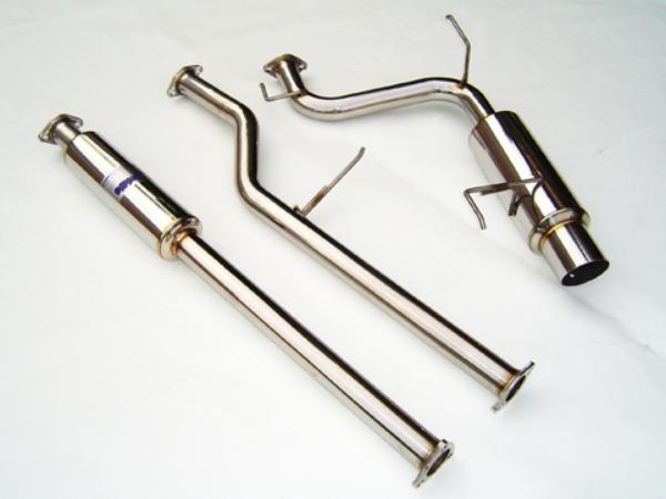 Invidia 98-01 Honda Accord 4 CYL 4DR 60mm (101mm tip) Catback Exhaust - Bull Strap